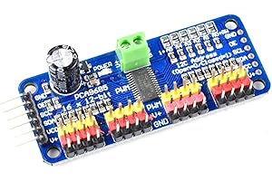 CANADUINO® 16-Channel 12-bit PWM/Servo Driver - I2C Interface - PCA9685