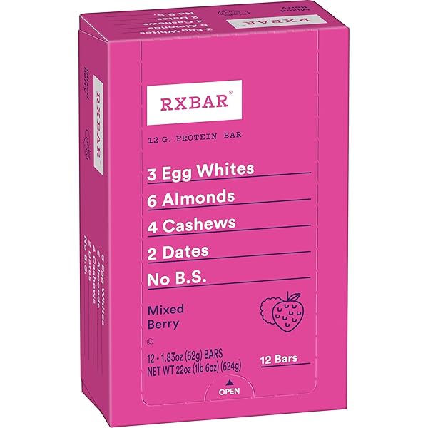 RXBAR PROTEIN BARS, PROTEIN SNACK, SNACK BARS, MIXED...