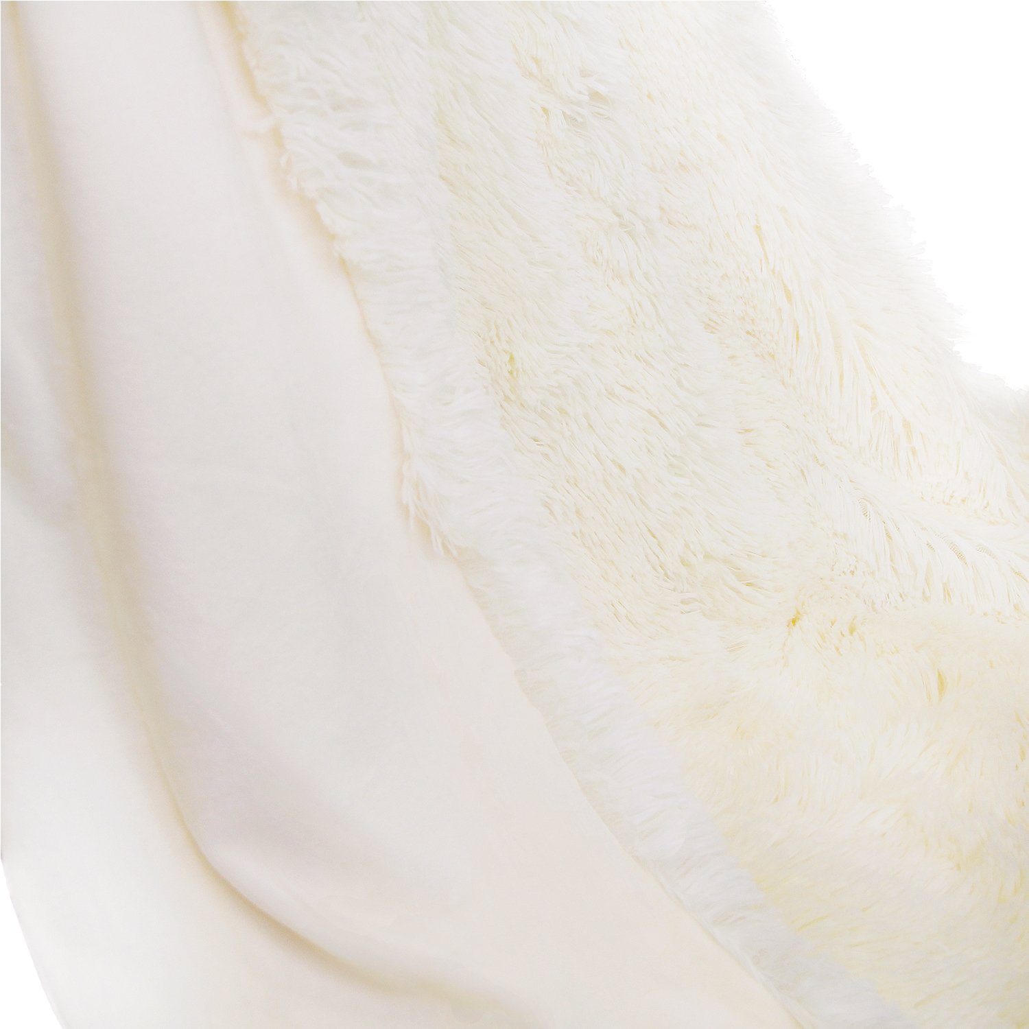 FabricMCC Faux Fur Throw Blanket for Couch Light Weight Bed Shaggy Blanket 50x60 Inch