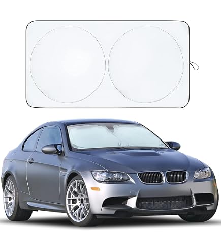 BDK-AS-2511 Front Windshield Shade-Accordion Folding Auto