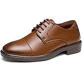 GINNI Boys Dress Shoes Classic Oxfords Wedding Church Formal Shoes for Toddler/Little Kid/Big Kid