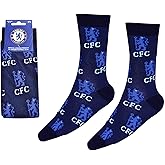Chelsea FC Football Crest Socks Adults 8-11