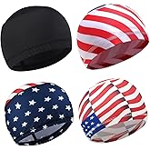 Skull Cap Helmet Liner Hard Hat Liner Running Beanie Head Wrap Bicycle Football Sweat Wicking Cycling Caps for Men Women