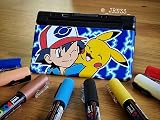Posca PC-3M Fine Tip Acrylic Paint Marker Pens 8 Glitter Colours Pack view 7
