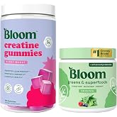 Bloom Creatine Gummies and Original Greens Bundle