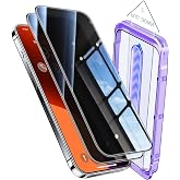 Opxyl 9H+ Glass for iPhone 15 Pro Max Privacy Screen Protector [Reliable 25&deg; Privacy Protection][Mil-Grade Shatterproof Tempered Glass] Full Coverage Screen Protector for 15 Pro Max, 2 Packs