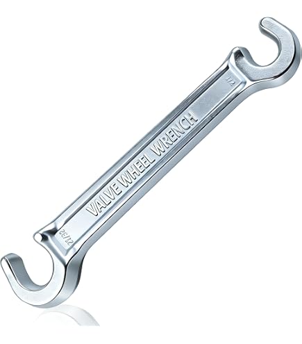 KI TOOLS VALVE WHEEL WRENCHES / DOUBLE END VALVE WRENCH / VALVE WHEEL Wrenches Double End Valve Wrench Valve Wheel Spanner 200mm 250mm 1 Pc I.440779087