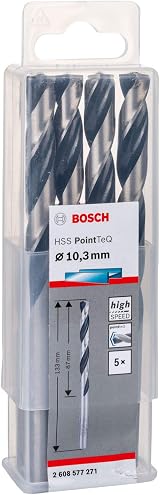 Bosch PointTeQ HSS Twist Drill Bit 2.7 x 33 x 61 mm 10 Pack view 4