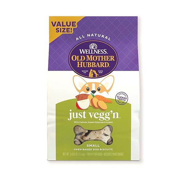 OLD MOTHER HUBBARD WELLNESS JUST VEGG’N DOG BISCUITS,...