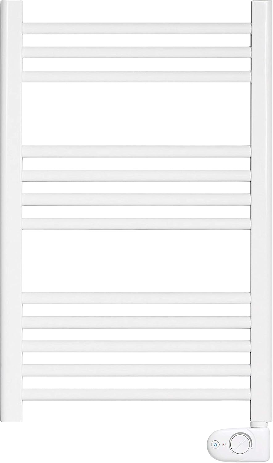 Fácula - Toallero Eléctrico Fluido Electrónico Blanco Serie T+ Bajo Consumo (400w)