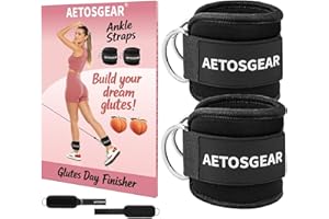Ankle Straps For Cable Machines Women,Kickback Ankle Strap,Ankle Cuff Cable Attachment,Gym Glutes Workout Strap,Leg Extension