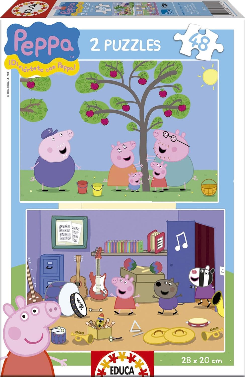 Puzzles Educa Peppa Pig puzzles de piezas