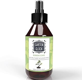 GARTEN GLÜCK Bio Bonsai Dünger indoor & outdoor - Sukkulenten Dünger 250ml I Natürliche Bonsai Pflege, Indoor Bonsai Pflanzen Spray im Bonsai Topf I Dünger Bonsai, Bonsaidünger, Kaktus Dünger