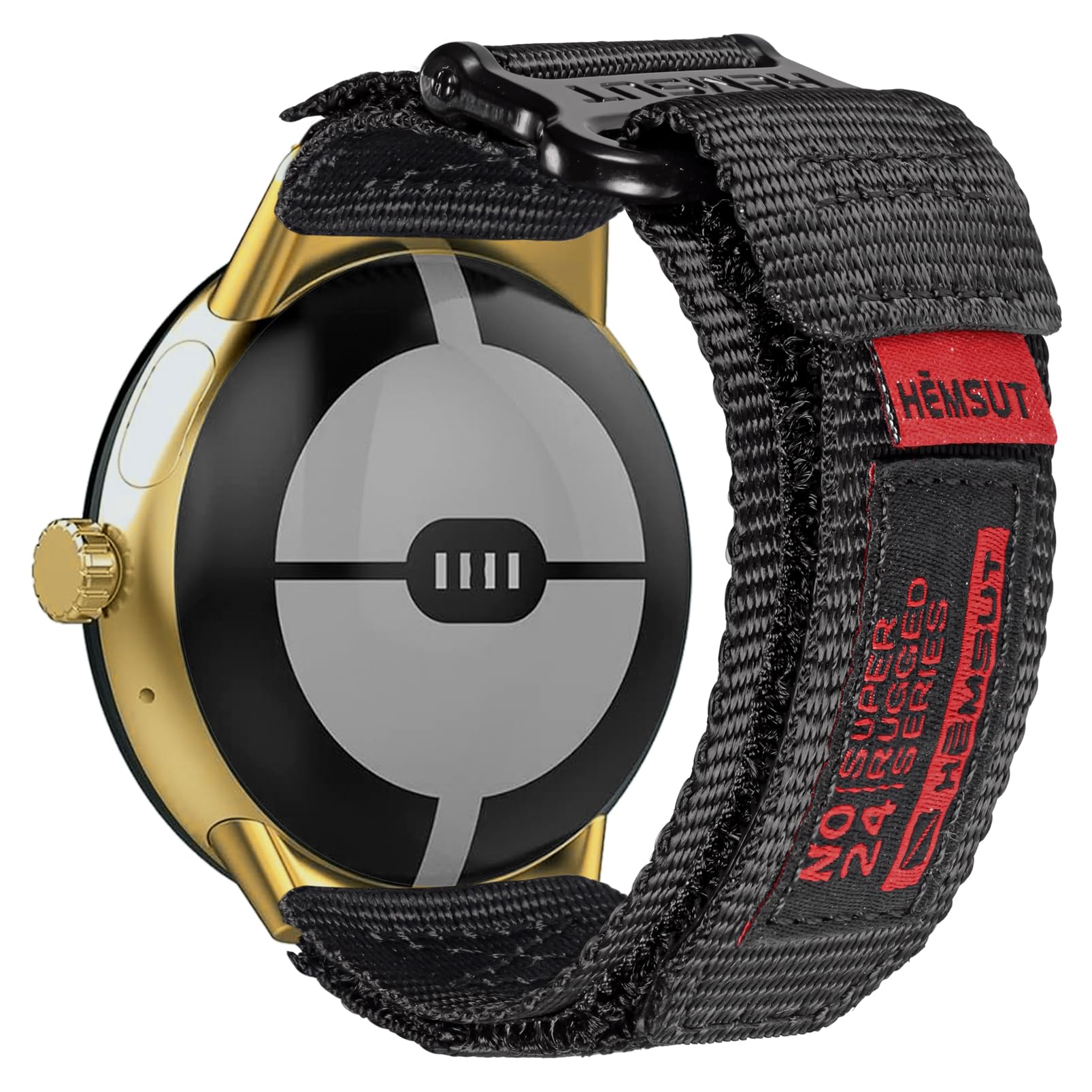 torbollo Stretch Nylon Band Compatible with Google Pixel watch 3 41mm/Pixel Watch 2/Pixel Watch 1,Replacement Strap for Google Pixel Smart Watch Bands Accessories Men Women.