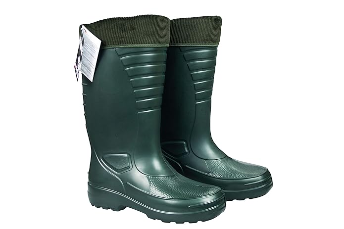 Lemigo Grenlander Ultraleichte Gummistiefel 862 bis -30ºC Winterstiefel Anglerstiefel Thermostiefel Gr. 39-50 EU