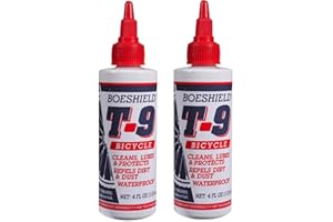 Boeshield T-9 Bicycle Chain Waterproof Lubricant and Rust Protection, 4 oz Liquid, Original Version (122183) (1, Twо Pаck)