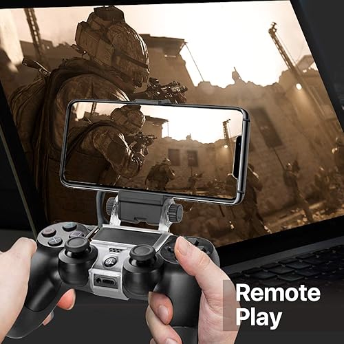 TNP Controller Phone Clip Holder Clamp Mount Bracket for Sony