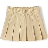 The Children's Place Girls Uniform Performance Pleated Skorts