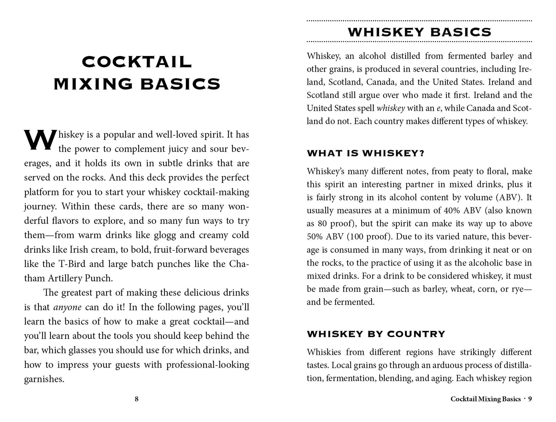 Whiskey Cocktail Cards A–Z: The Ultimate Drink Recipe Dictionary Deck (Cocktail Recipe Deck) Whiskey Cocktail Cards A–Z: The Ultimate Drink Recipe Dictionary Deck (Cocktail Recipe Deck) Cards