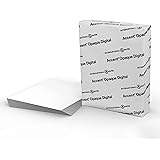 Accent Opaque White 8.5” x 11” Cardstock Paper, 120 Lb, 325 GSM – 150 Sheets (1 Ream) – Premium Smooth Extremely Heavy Cardst