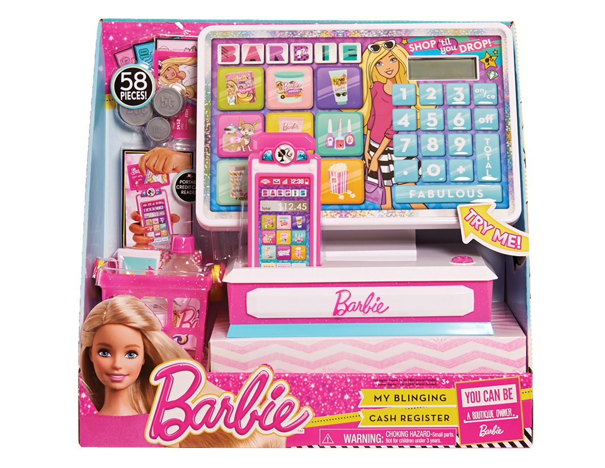 barbie doll cash register