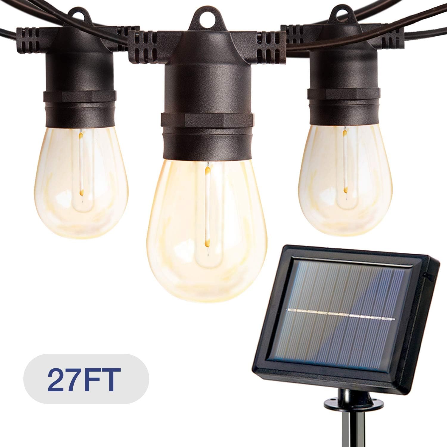 Waterproof & Shatterproof Create Cafe Ambience On Your Garden LED Solar