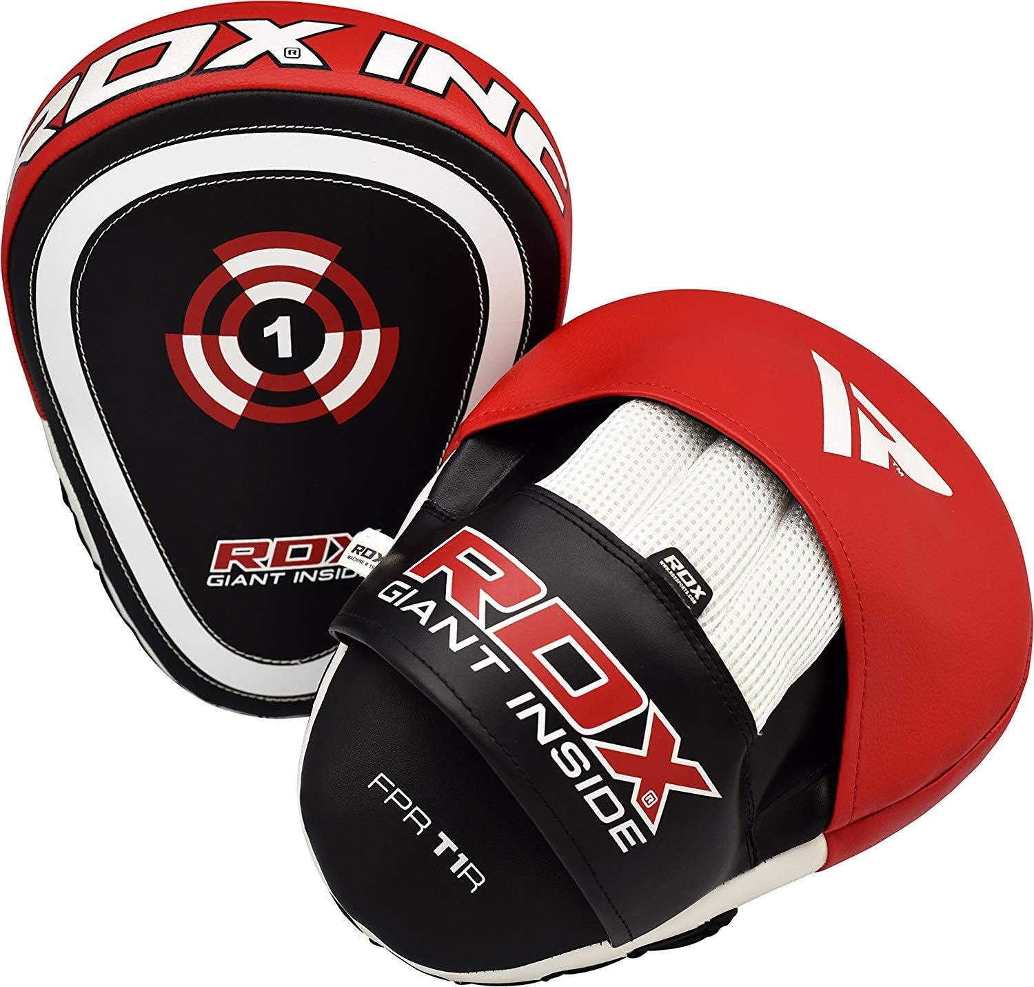 RDX Boxing Pads and Gloves Set | Hook and Jab Target Focus Mitts with Punching Gloves | Hand Pads for MMA, Muay Thai, Kickboxing, Martial Arts, Karate Training | Padded Coaching Strike Shield : Sports & Outdoors