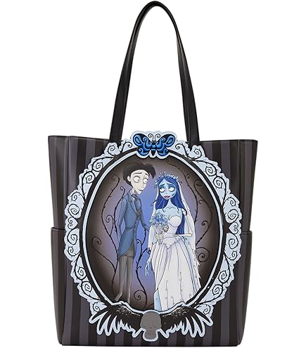 Burton × fragment design HANDY TOTE Amazon.com: Warner Bros. Corpse Bride Bride to Be Tote Bag - Black