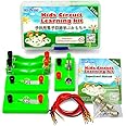 OSOYOO Kids Electricity Circuit Learning Kit for Science Study,Series Circuit Parallel Circuit, Physics Experiments Learning Tool for Kids Age 5+