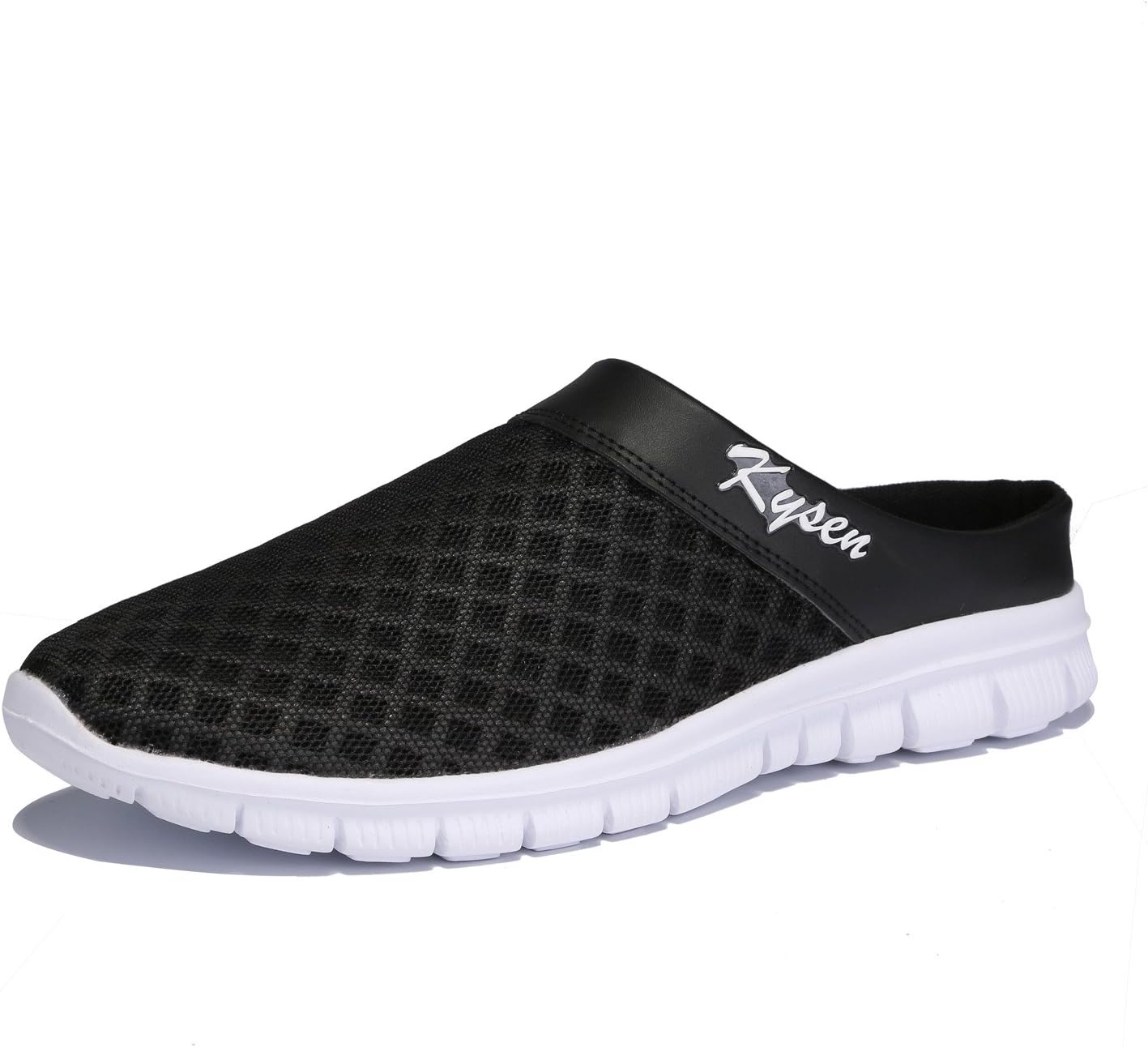 Kysen Men's Breathable Mesh Backless Shoes