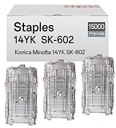 3-Pack SK602 Staple Cartridge Compatible for Konica