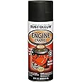 Rust-Oleum 248936 Automotive 12-Ounce 500 Degree Engine Enamel Spray Paint, Semi Gloss Black