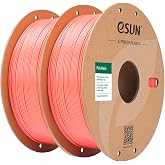 eSUN PLA Basic Filament 1.75mm, 1KG Spool (2.2 LBS) Pink 2Pack | High Speed Printing 3D Printer PLA Filament,Designed for Fast Printing