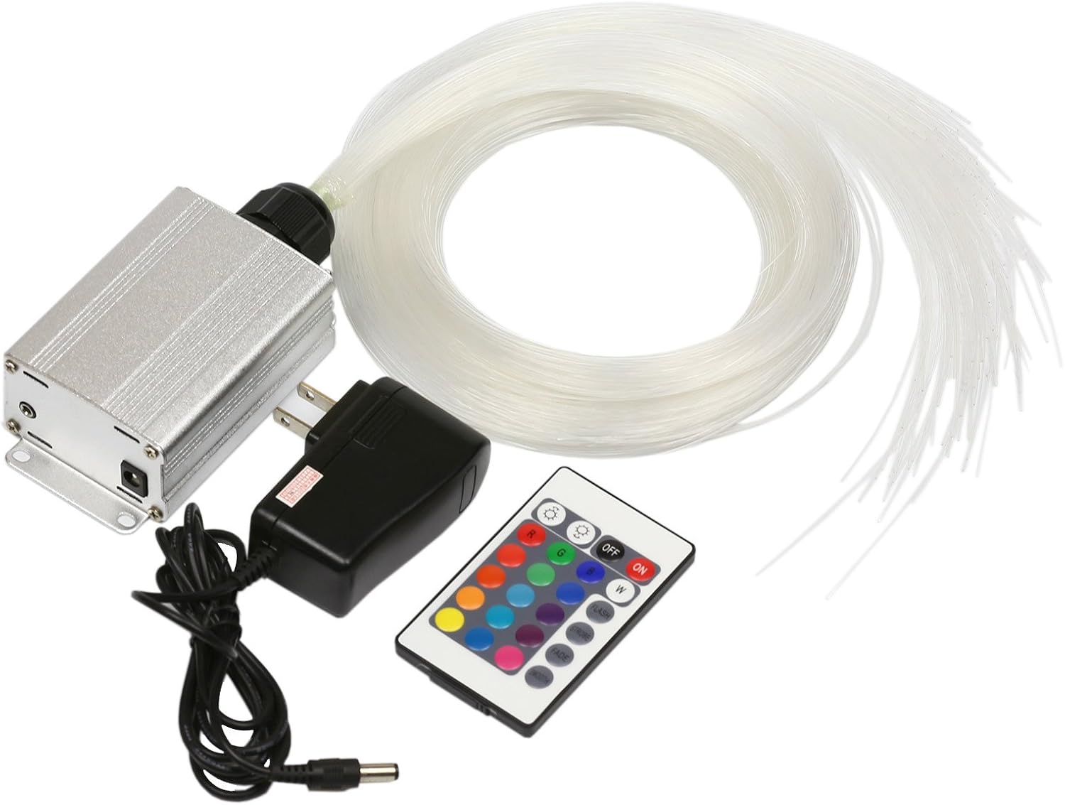 Optic Fiber Lamp Light Night Ceiling Sky Starry Led Decoration Set