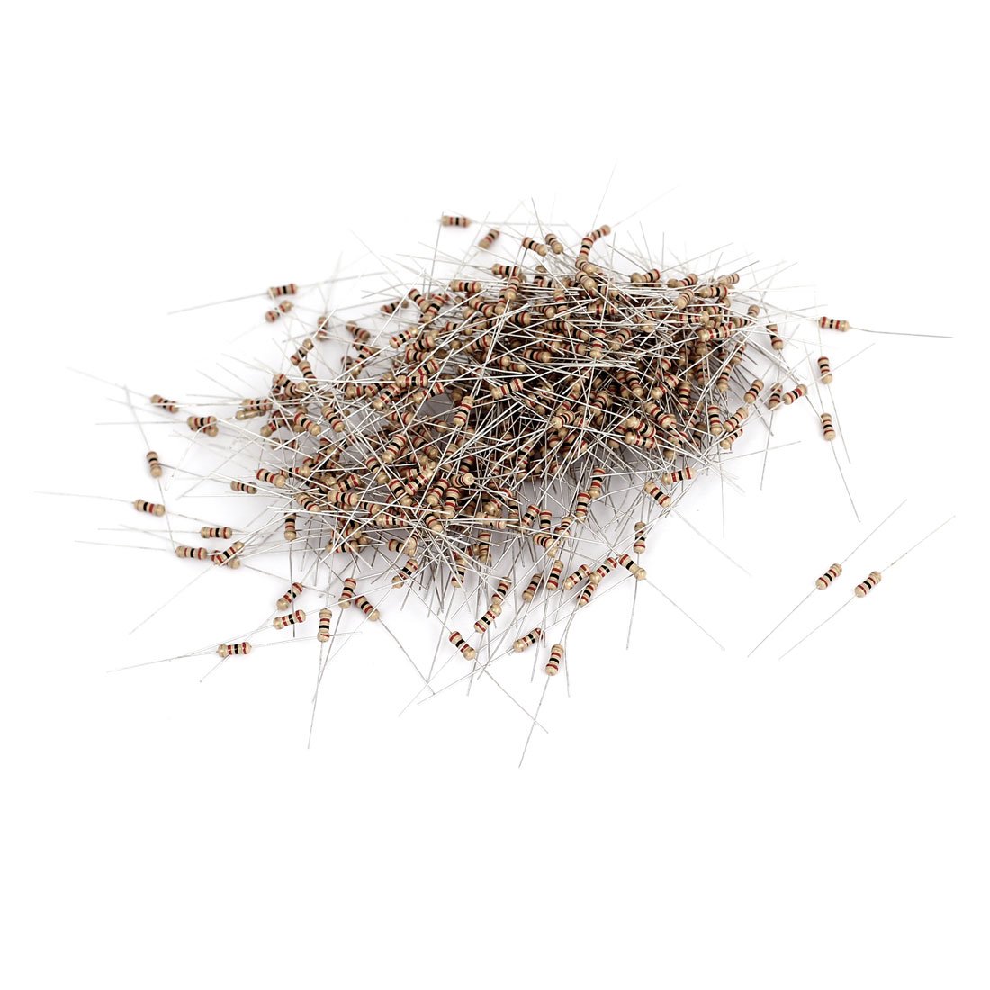 Sourcingmap 1/4W 2K Ohm 5% Electrical Components Carbon Film Resistor 1000pcs