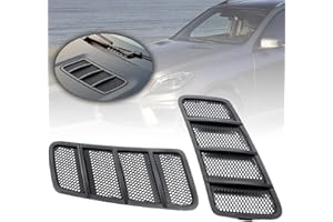 MOFANS Front Hood Air Vents Cover Fit for Mercedes Benz W166 GL ML-Class 2012 2013 2014 2015, Hood Vent Grille Replace for 1668800105 1668800205