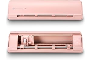 Silhouette America Cameo 5 Alpha (α) - Smart Cutting Machine for Print & Cut - Quiet Operation with AutoBlade, Studio Software, Cutting Mat- Vinyl, Paper & Fabric Compatible - Matte Pink
