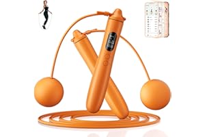 LVPIMAN Smart Jump Rope with 9-Axis Gyroscope,Wireless Jumping Rope,Supports Somatosensory Games Real-time Data Tracking via App,Fitness Jump Rope for Kids and Adults Ideal for Home or Gym