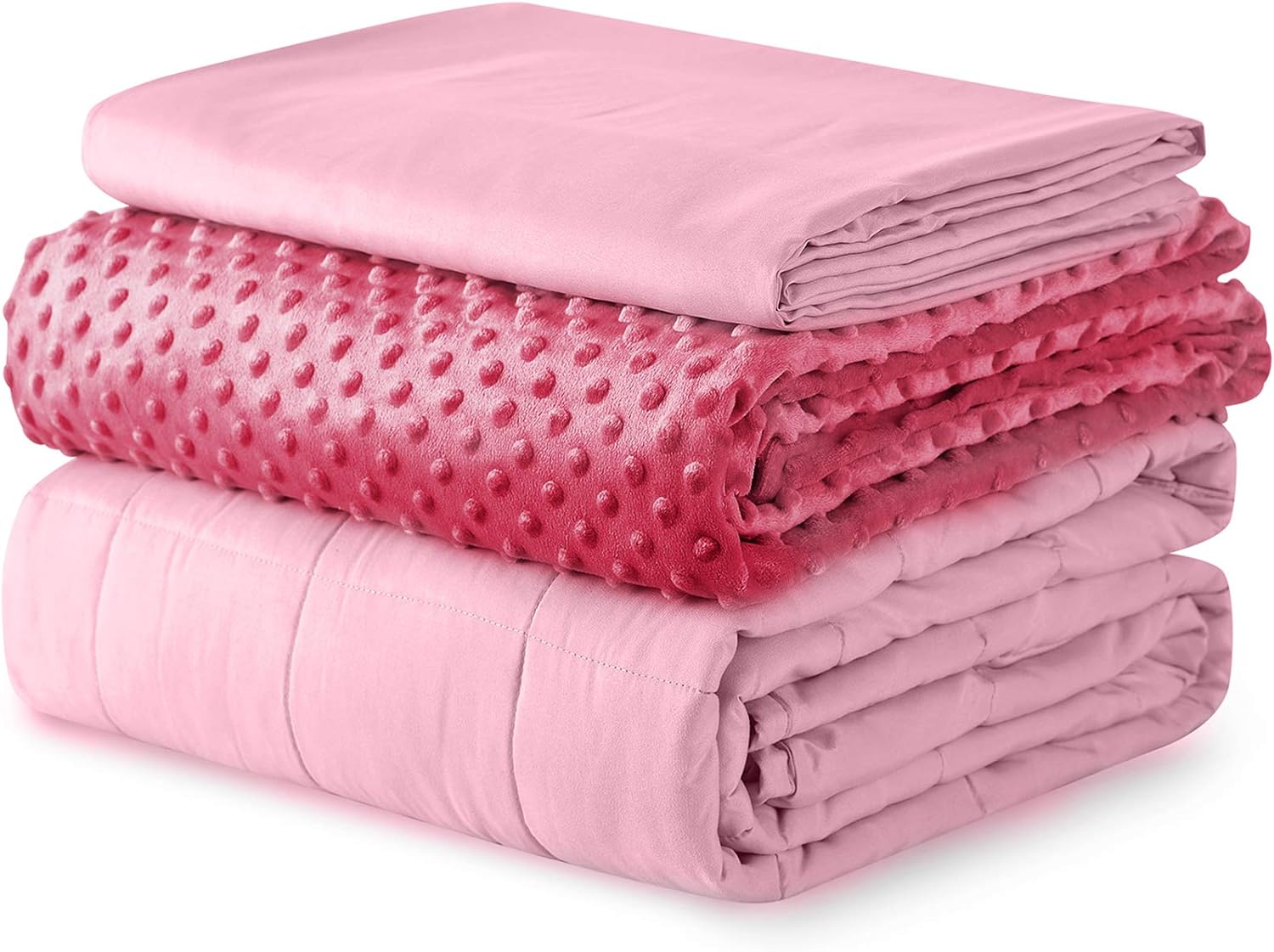 YnM Weighted Blanket and Duvet Covers — Hot and Cold Duvet Cover Set (3