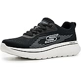 Skechers Men's Go Walk Arch Fit N-Joy Nate | Arch Fit Insole, Breathable Knit Upper, Bungee Laces, Relaxed Fit, Machine Washable, APMA Seal of Acceptance