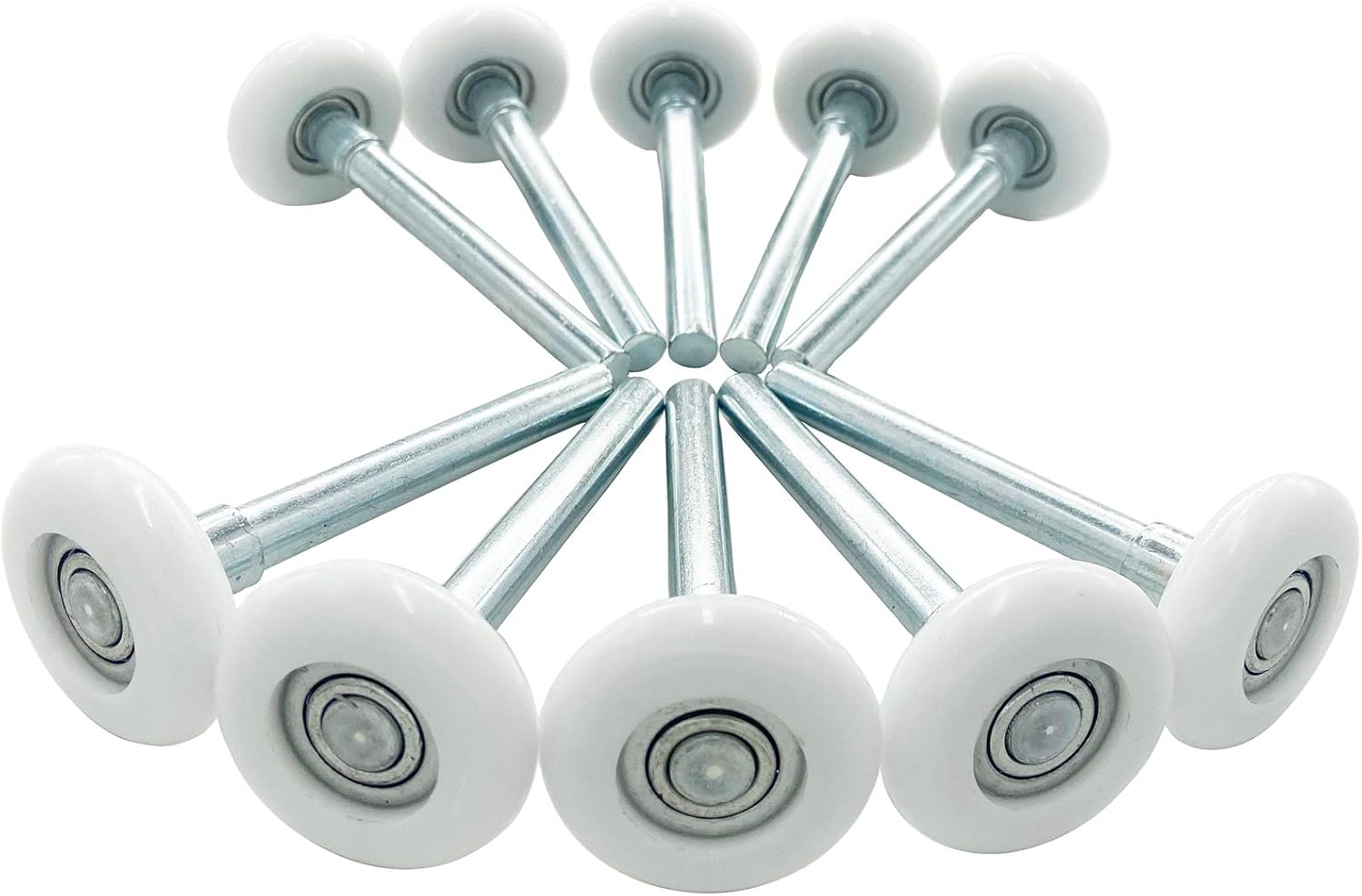 10 Pcs Quiet Garage Door Roller,Sealed 6200ZZ 13 Ball