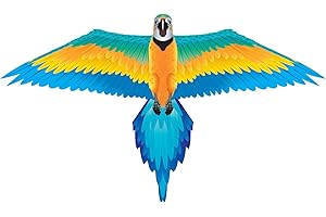 WindNSun Animal Shaped Kites - Rainforest & SkyZoo Land Animal Kites and Sealife Marine Animals w/SkyTails, Kite Handle, and Kite String