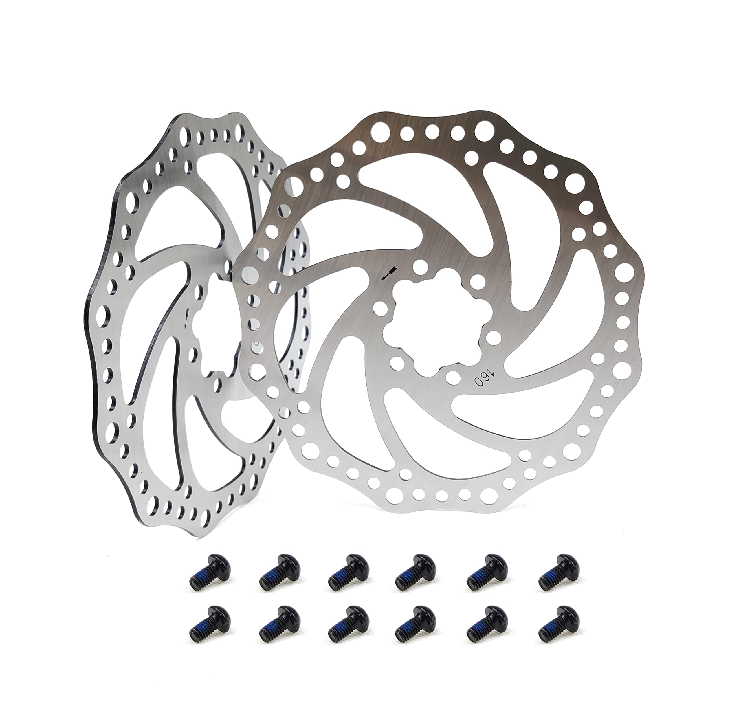 MTB Disc Brake Disc Brake 160 mm Steel Bicycle Brake Front and Rear Disc Brake
