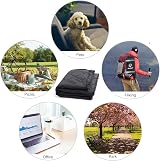 REDCAMP Waterproof Camping Blanket Sherpa 150x126 cm Windproof Black view 7