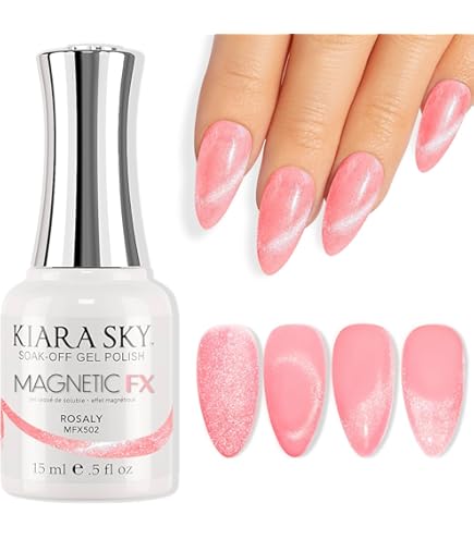 Amazon.com : KIARA SKY Cat Eye Gel Nail Polish 15ml | Blue Peri
