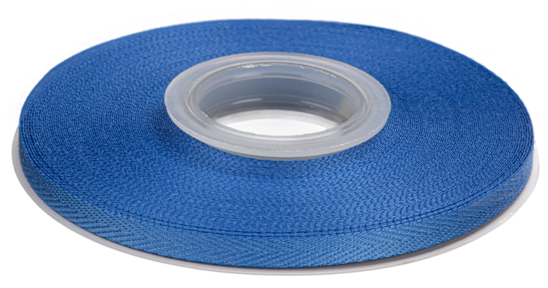 Joycrosso Herringbone Tape Twill Ribbon Soft Handle, Great for Gift Wrapping Craft Sewing, 6mm x 22 Meters - Royal