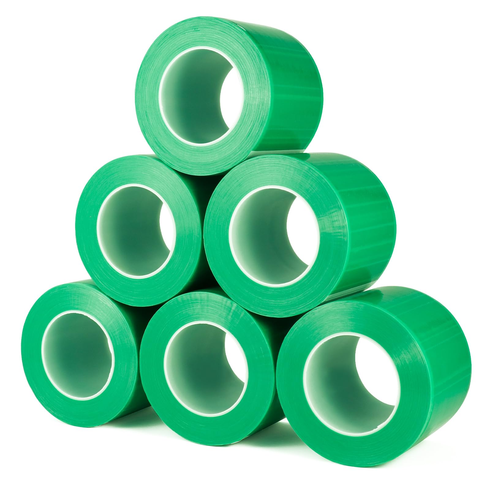 JMU Barrier Film 6 Rolls, Barrier Film Tattoo 4" x 6" Barrier Tape, Dental Barrier Film Roll, Green (7200 Sheets) Image
