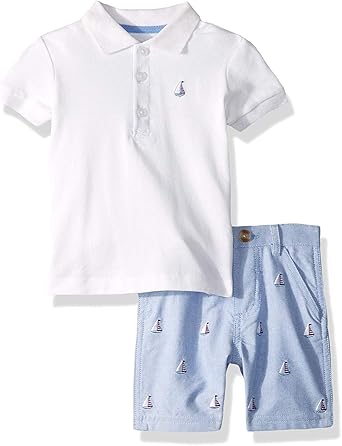 polo shorts sets