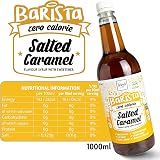 The Skinny Food Co Salted Caramel Syrup Zero Calorie 1L Sugar Free view 6
