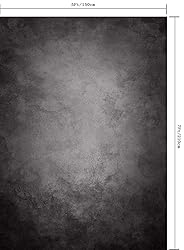 CapiSco 5X7FT Retro Abstract Gray Portrait Backdrop
